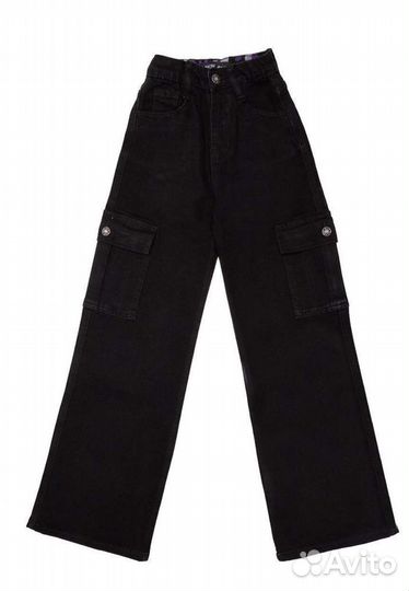 Новые Брюки карго прямые С боку карманы