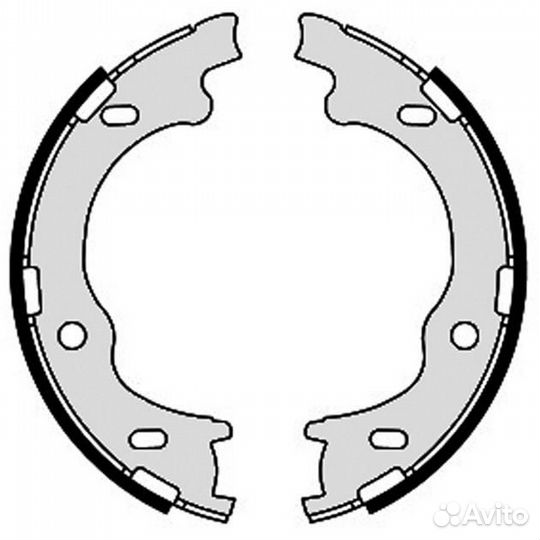 Колодки торм.бараб.170x27