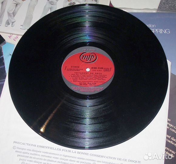 Testament du rock - LP - France