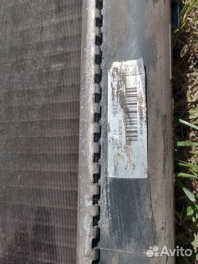 Радиатор охлаждения пежо 408