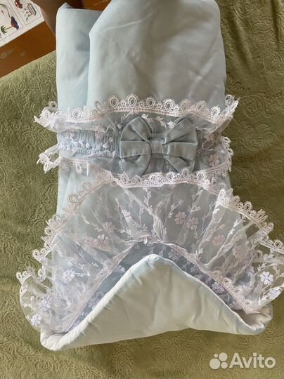 Детский конверт на выписку