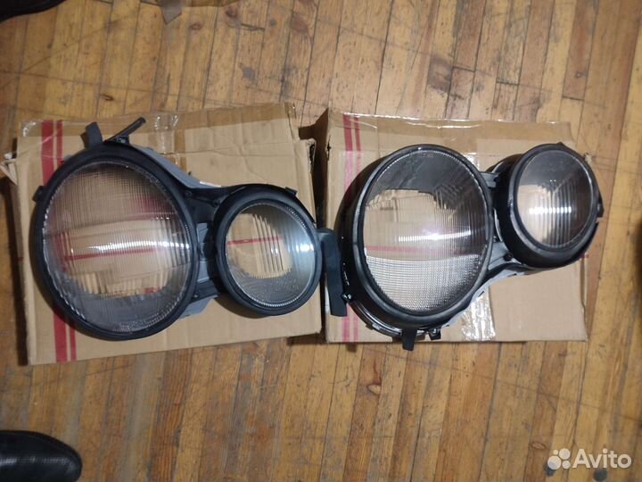 Стекло (рассеиватель) фары mercedes W210 1995-1998