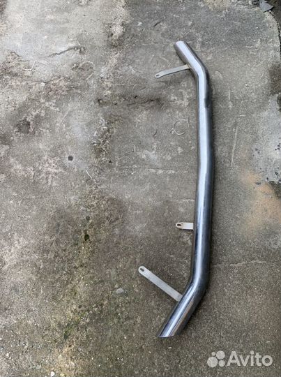 Защита переднего бампера hyundai-kia