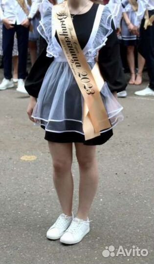 Школьный фартук и платье