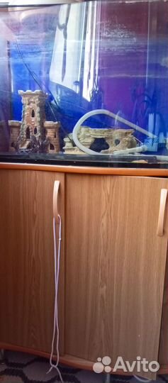 Аквариум с тумбой бу