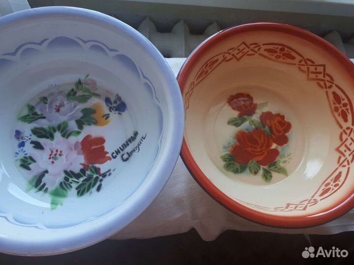 Тазы Китай эмаль СССР