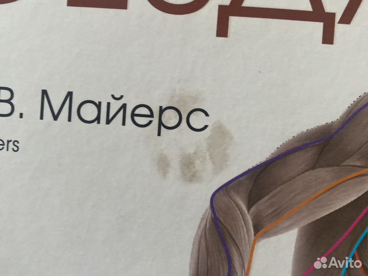 Книги Анатомические поезда. Майерс Томас