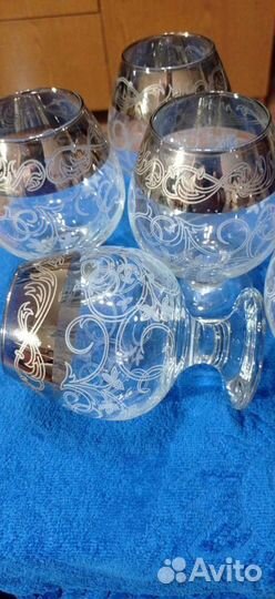 Коньячные рюмки, новые