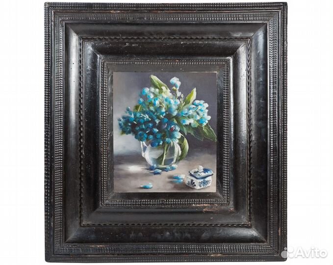 Картина маслом цветы 