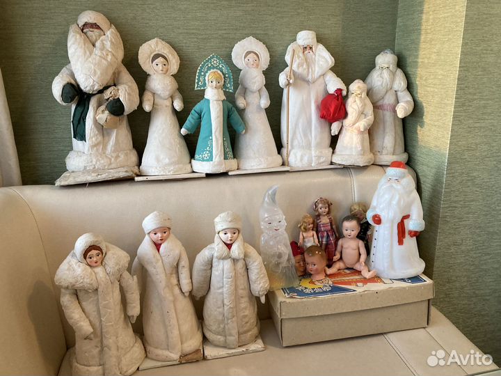 Снегурочка ватная СССР