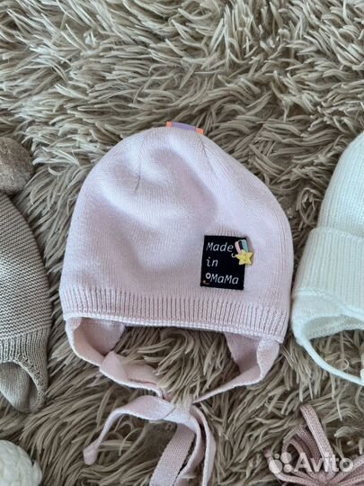 Шапки для девочки осень-зима-весна
