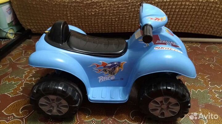 Детский квадроцикл на аккумуляторе