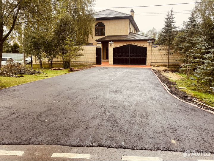 Укладка асфальт и благоустройства