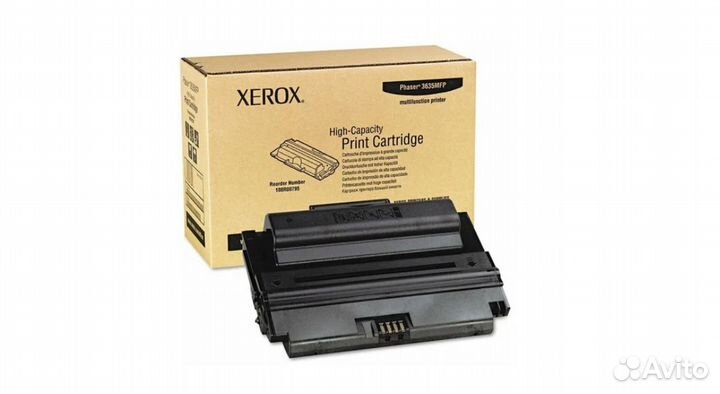 Картридж Xerox 108R00796 черный оригинал
