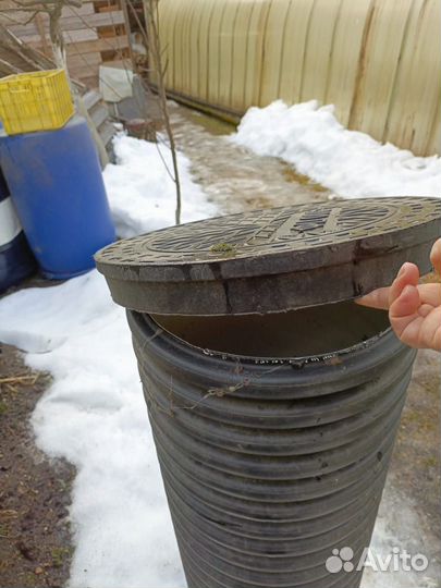 Дренажный колодец смотровой