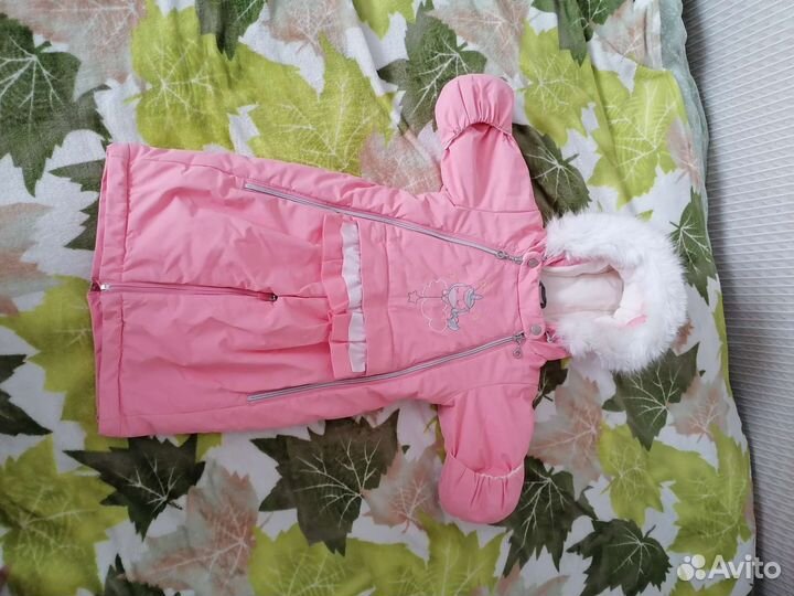 Зимний комбинезон для девочки