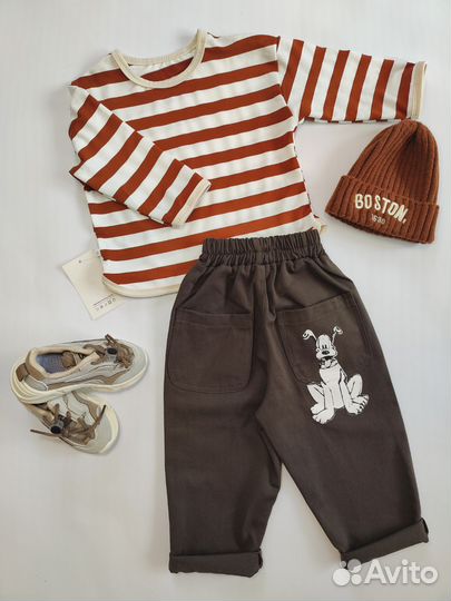 Шапка Бостон детская демисезонная до 2 лет