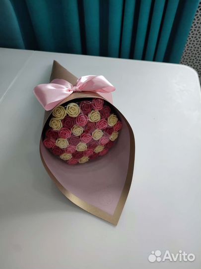 Букет из шоколадных роз