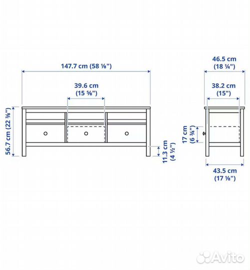 Тумба под тв IKEA