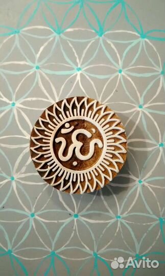 Штампы из дерева по ткани