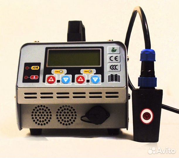 Индукционный нагреватель для выпрямления вмятин