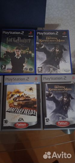 Игровые диски на ps2