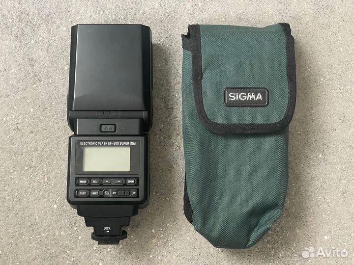 Фотовспышка Sigma EF-500 Super Nikon