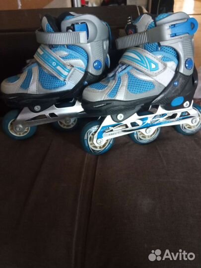 Роликовые коньки детские раздвижные