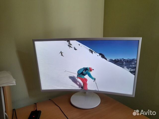 Изогнутый монитор Samsung 31,5" дюйма, fullhd купить в Москве ...