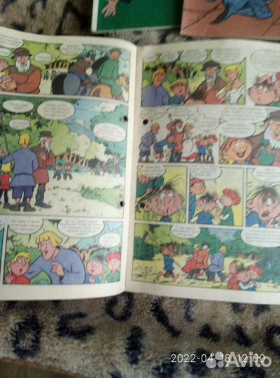 Комикс. журнал Мозаика. первые выпуски на русском