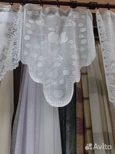 Занавески из тюля