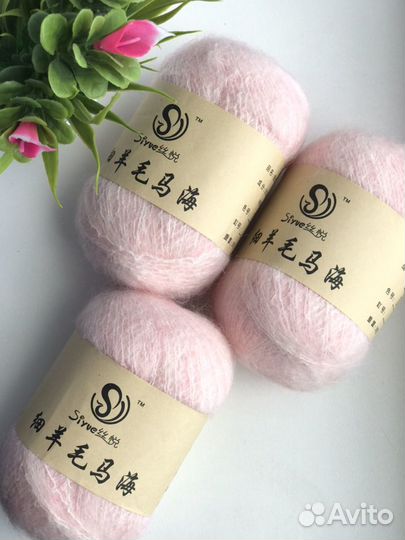 Пряжа Мохер