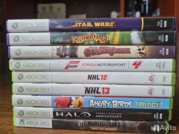 Оригинальные диски/игры на Xbox 360
