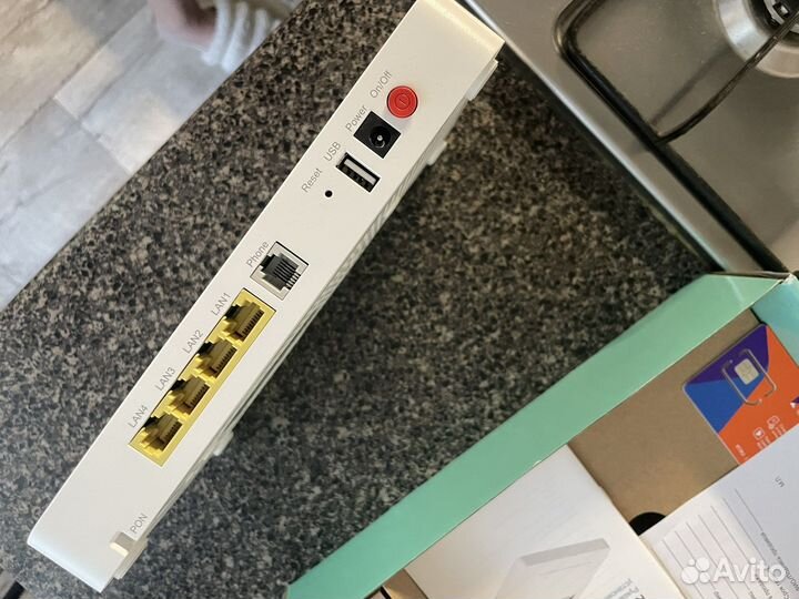 Wi-Fi роутер, оптический интернет терминал