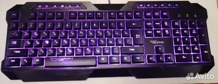 Игровая клавиатура Qumo Drago War Fallen K02