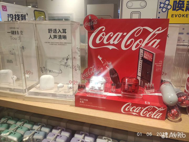 Блютуз наушники Coca-Cola