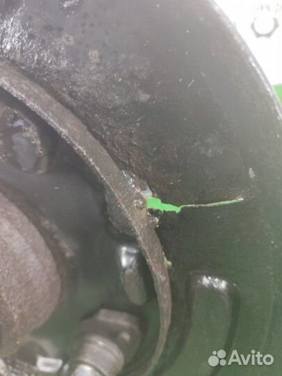 Ступица в сборе с цапфой задняя левая Honda