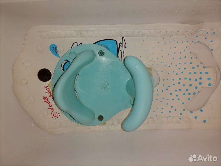 Стульчик для купания с ковриком
