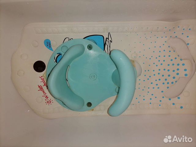 Стульчик для купания с ковриком