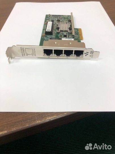 Сетевая карта HPE 331T 4x1G RJ45 PCI-E NIC FH