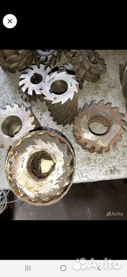 Фрезы радиусные и насадные