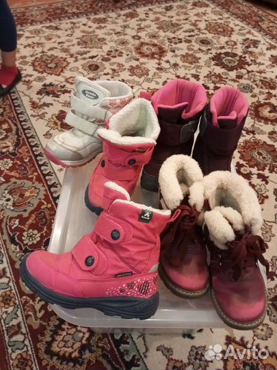 Зимняя Детская обувь для девочек
