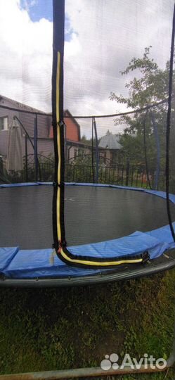Батут 4 метра с защитной сеткой