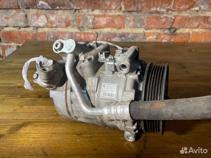 Компрессор кондиционера Bmw 5 E60 N52B30 AF 2006