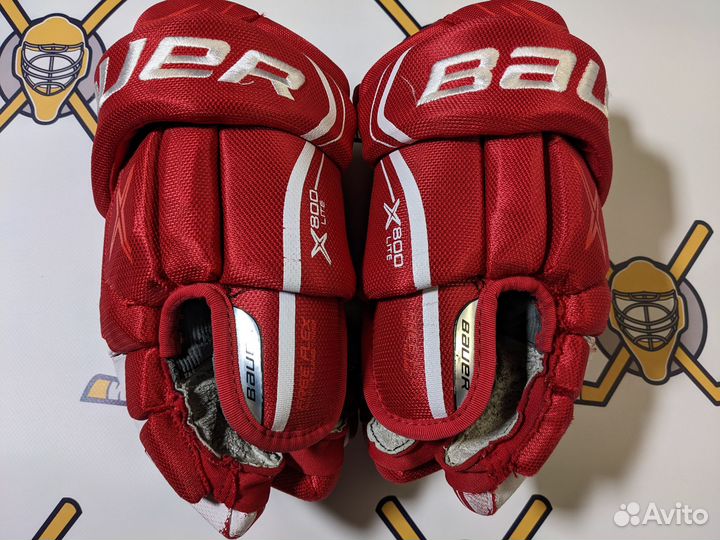 Краги bauer vapor x800 lite хоккейные sr 14 бу