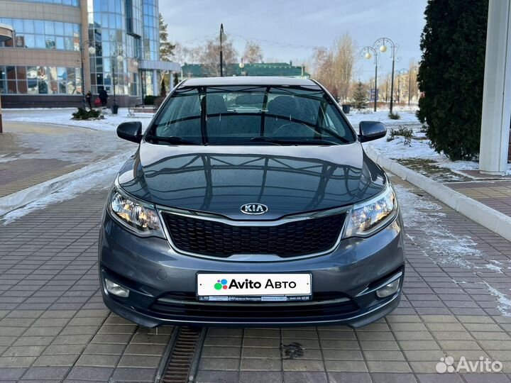 Kia Rio 1.6 МТ, 2017, 81 000 км