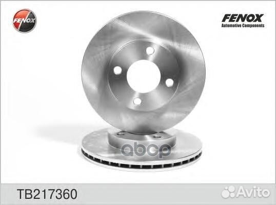 Диск тормозной TB217360 fenox