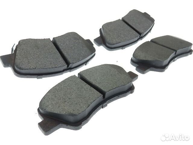 Колодки тормозные перед. Rio Solaris Elantra Atlas