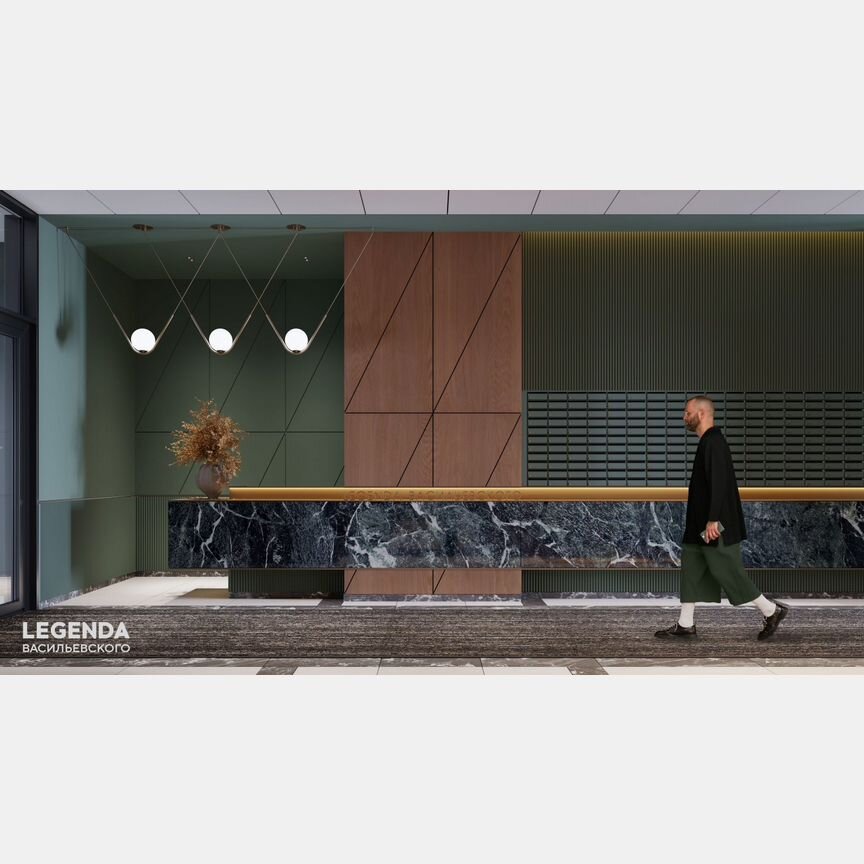 2-к. квартира, 64,6 м², 2/10 эт.