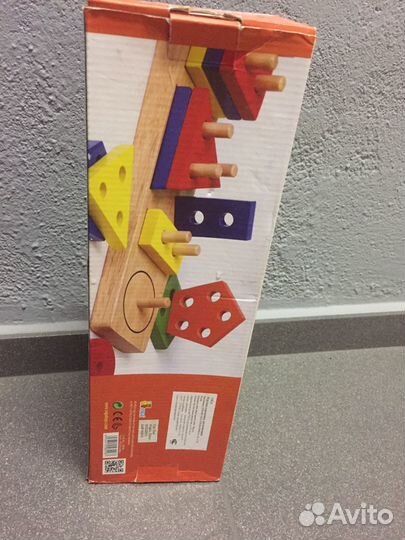 Деревянная игрушка Viga Toys Geometric Block Sorte